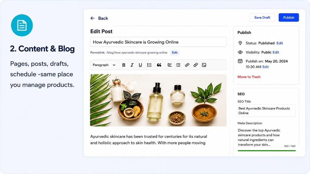 Content & blog