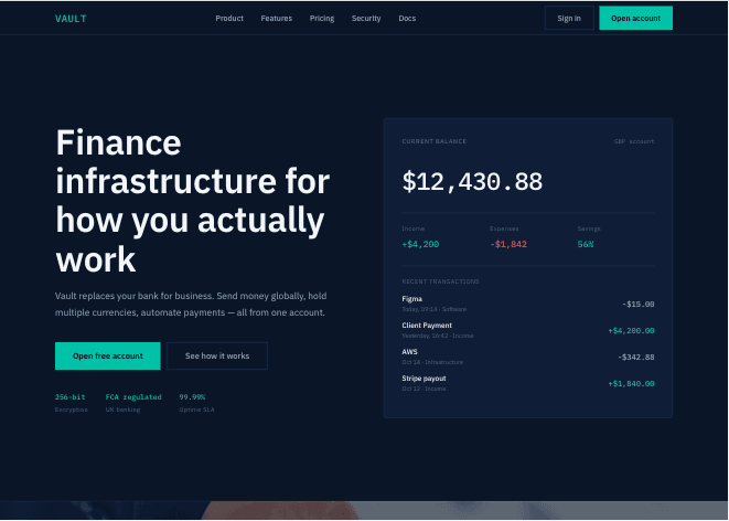 Vault theme preview